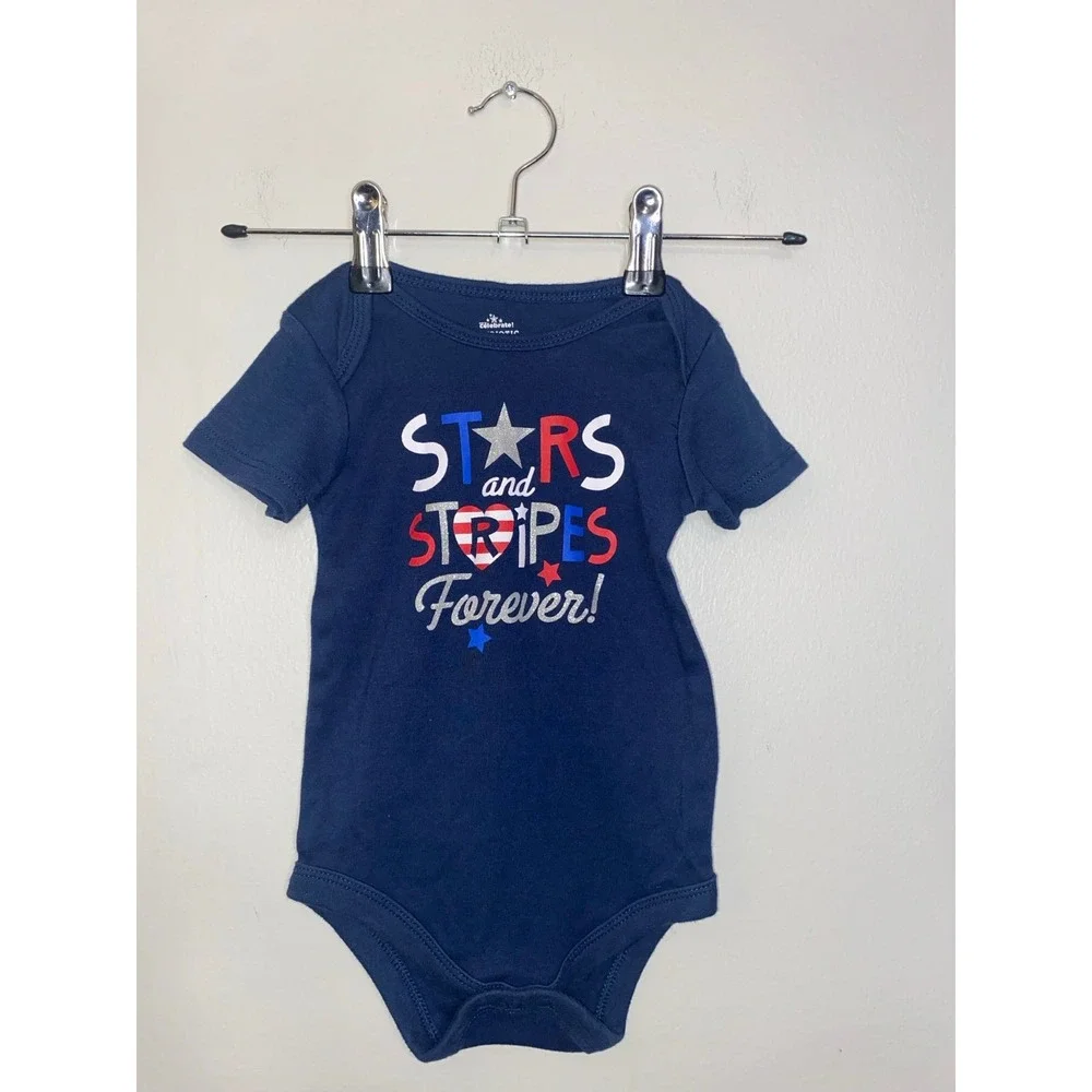 Way to‎ celebrate 4th of July 18M patriotic one piece